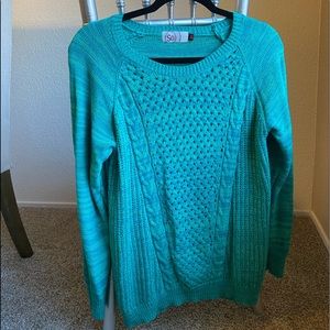 SO Boatneck Collar Front Pullover Sweater